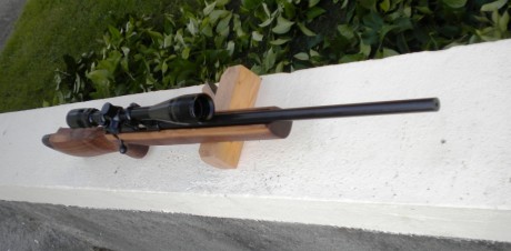 Estoy restaurando una carabina. Aqui os queda el primer pavon q le doy a un arma. Es una Walther del 22lr 141