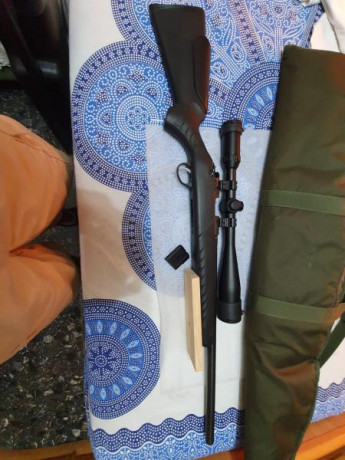 Pues eso vendo mi sako quad heavy barrel  del 0.22 especial para br50 , varmin lijero o sporter muy bien 01