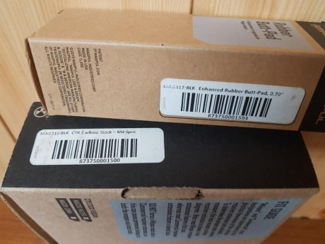  Vendido 

Vendo Culata Magpul CTR Mil-Spec para AR-15 y similares, también Cantonera Magpul Rubber Butt-Pad.
Todo 10