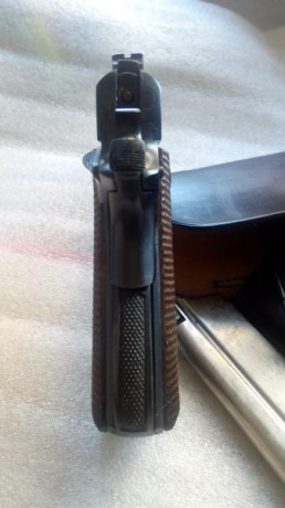 Llama modelo Especial, guiada como 38 Super Auto/ 9mm Largo.
Dispara sin problema alguno los dos calibres. 10