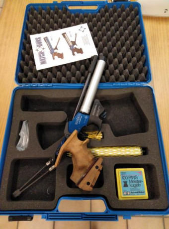 Vendo pistola Match Guns MG1E en buen estado.La culata es de la talla L.
El precio 600 euros, envio incluido. 01