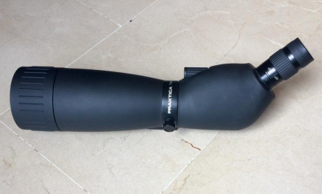 Vendo telescopio de la marca alemana PRAKTICA. En perfecto estado. Muy poco uso. Lentes impolutas. La 02