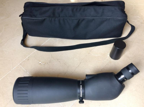 Vendo telescopio de la marca alemana PRAKTICA. En perfecto estado. Muy poco uso. Lentes impolutas. La 20