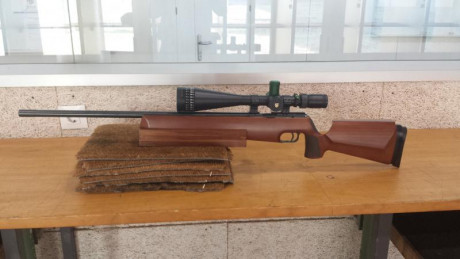 Hola Vendo Anschütz 64 Match .22Lr preparada para BR50 
 500€ portes no incluidos . (Visor no incluido).
También 01