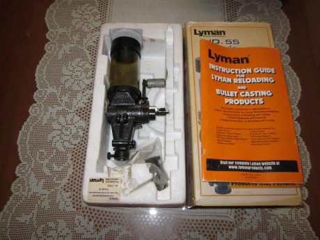 Hola.
Saco a la venta un dosificador, de la marca Lyman 55 Power Measure
poco más voy añadir, porque de 02