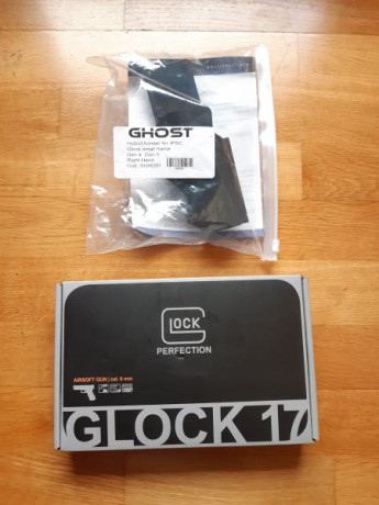  Vendo pistola airsoft nueva, sin estrenar, GLOCK 17 UMAREX. Réplica idéntica a la original y fabricada 10
