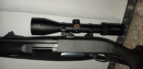Remington 7600 en calibre 308w,monturas apel y Burris Six  2-12×50,cañon de 56cm..Si es en mano regalo 00