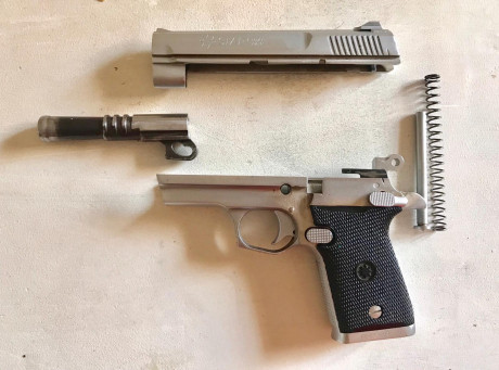 Vendo Firestar 9mm en buenísimo Estado, 2 cargadores y su caja de cartón. El arma está en Barcelona.

180 02