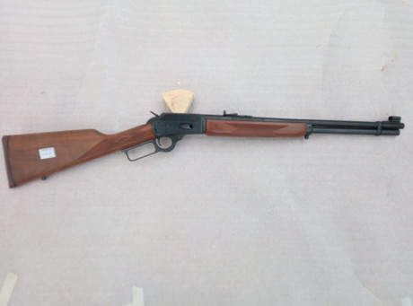 Se vende rifle caza mayor marlin nuevo con palanca. Precio 400 euros. Llamar al 650728783 00