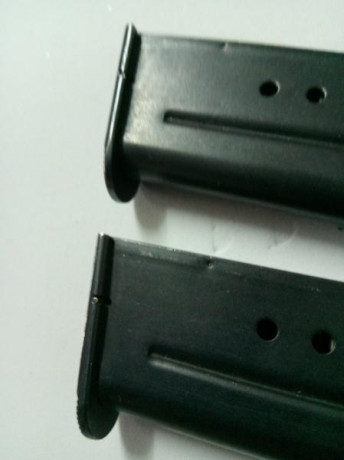 Pongo a la venta estos dos cargadores.

-Pistola: LLAMA.
-Modelo: XI
-Calibre: 9mm Parabellum. 
-Estado: 01