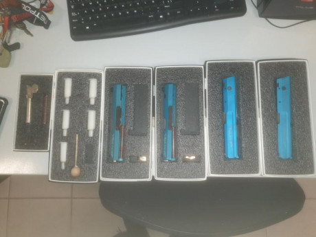 SE VENDEN 6 KIT DE LA MARCA SIMUNITION PARA LAS ARMAS: 2 DE HK USP, 1 HK USP COMPAC, 2 WALTHER P99 Y 1 01