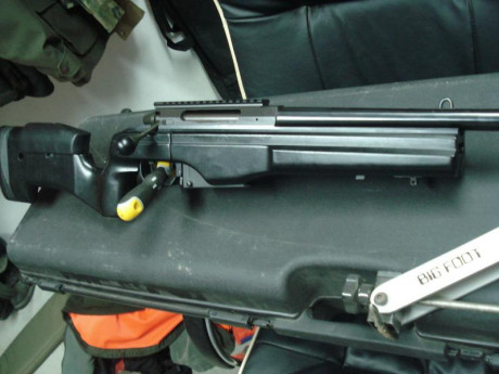 Vendo sako trg 42, calibre 338 lapua magnum, estado impoluto, usado para caza y bien poco. Incluye caja 00