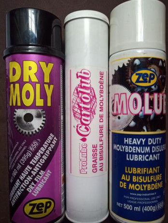 Para mí el MOLY va muy bien, y casi siempre tiro con puntas de moly. 
A veces  en la galería me preguntan, 30