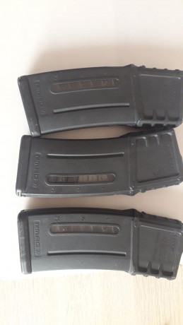 Hola.

Vendo cargadores de la marca Magpul, para G36, de capacidad para 30,  usados en buen estado, 28€ 00