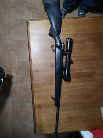 Vendo rifle Weatherby Vanguard del calibre 30.06 con visor Pentax 1.5-6 x 50 , este modelo mota la acción 01