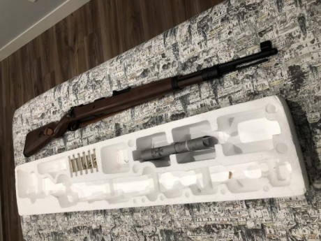 Buenas pongo esta joya a la venta, se trata de un mauser k98 de la marca boyi/Dboys en perfecto estado,Es 11