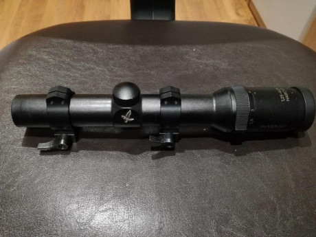 Buenas.
Vendo visor swarovski habicht 1,25-4x24
Reticula en primer plano
Anillas warne desmontables de 02