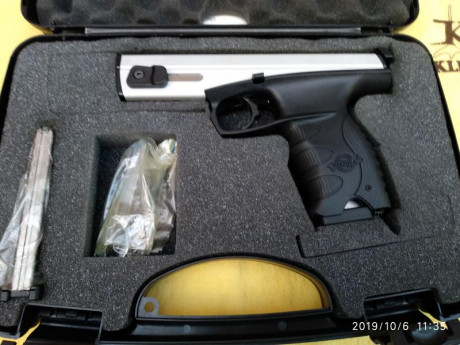 Se vende Walther SP 22 M1 4 barrel
Esta en Collado Villalba Madrid
200 mas portes 01