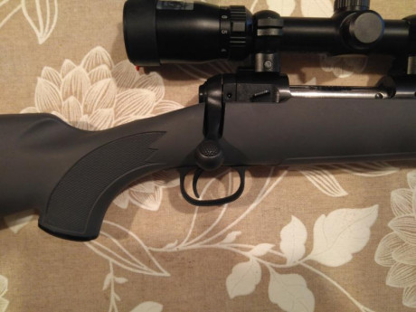 Buenas tardes, vendo un rifle Savage Stevens 200 del calibre 308 Winchester, 7'62*51mm, el disparador 12