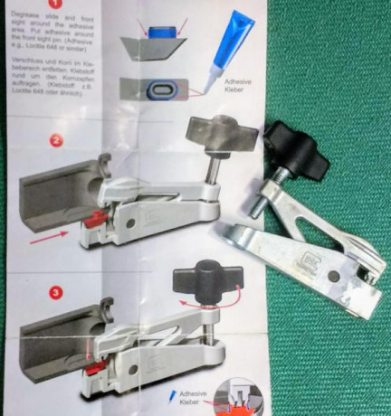 Se vende herramienta para colocar puntos de mira Front Sight original de Glock.
Está en La Coruña.
35 01