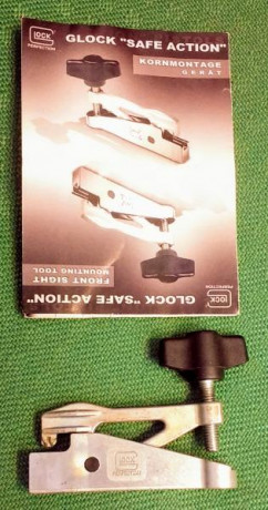 Se vende herramienta para colocar puntos de mira Front Sight original de Glock.
Está en La Coruña.
35 00