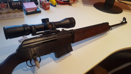 Hola, vendo Sako Valmet 3006 con visor Nikon Monarch 1.5 x 6 x 42 con monturas MAK,  estan a la altura 02