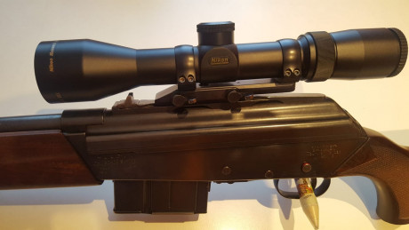 Hola, vendo Sako Valmet 3006 con visor Nikon Monarch 1.5 x 6 x 42 con monturas MAK,  estan a la altura 01