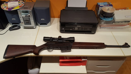 Hola, vendo Sako Valmet 3006 con visor Nikon Monarch 1.5 x 6 x 42 con monturas MAK,  estan a la altura 00