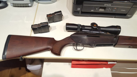 Hola, vendo Sako Valmet 3006 con visor Nikon Monarch 1.5 x 6 x 42 con monturas MAK, estan a la altura 02