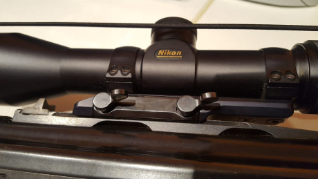 Hola, vendo Sako Valmet 3006 con visor Nikon Monarch 1.5 x 6 x 42 con monturas MAK, estan a la altura 01