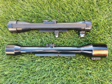 Vendo dos visores zeiss uno de 4 aumentos y otro de seis.  
Precio por unidad 130 euros. Portes a parte. 01