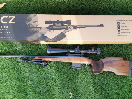 Se vende CZ varmint 557 en cal. 308
El motivo es que no lo uso. Finalmente hay que rendirse a lo evidente 01