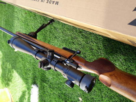 Se vende CZ varmint 557 en cal. 308
El motivo es que no lo uso. Finalmente hay que rendirse a lo evidente 00
