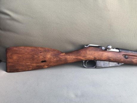 Vendo este ejemplar de mosin Nagant fabricado en 1944, una de las primerísimas unidades de este modelo 01