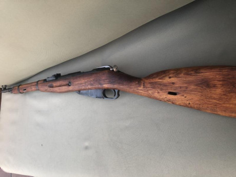 Vendo este ejemplar de mosin Nagant fabricado en 1944, una de las primerísimas unidades de este modelo 00
