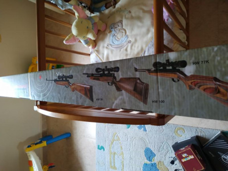 Hola ,vendo o cambio por weihrauch hw98 en estado impecable como la mía mi weihrauch hw95 luxus en calibre 10