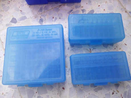 Hola a todos. Me gustaría cambiar estas cuatro cajas para munición.
*Frankford Arsenal .270-30/06
*MTN 02