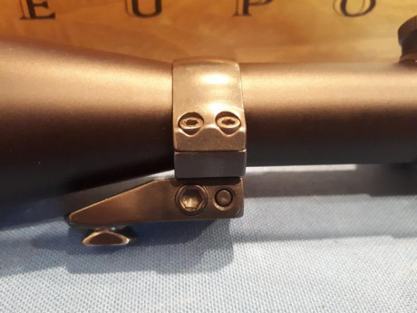 Vendo visor Leupold VX-III de 3,5x9x40 mm , reticula wide duplex  y anillas Apel (originales). Tubo y 10