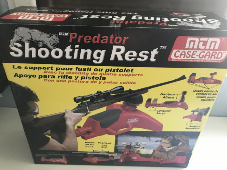 Vendo torreta de tiro para rifle o pistola,nueva a estrenar,las piezas están empaquetadas sin abrir.

65€

 00