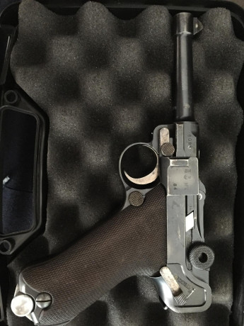 Cambio luger por arma de competicion 9 mm o walther gsp expert del 32.

Un cargador

Precio considerado 00