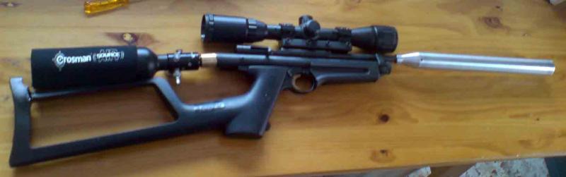Hace tiempo, que estaba con las ganas de poder pasar esta maravilla de carabina la crosman 2250 xt a pcp. 21