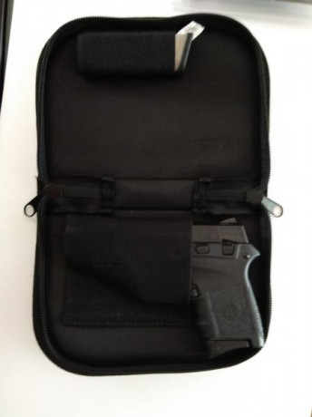 VENDIDA

Pues vendo Bodyguard 380 con laser rojo a estrenar.
No ha disparado ni un solo tiro, la compré 40