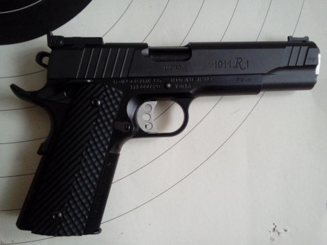 Vendo pistola de precisión REMINGTON 1911 R1 Limited. Es una 1911 en 9 Parabellum optimizada para precisión, 01