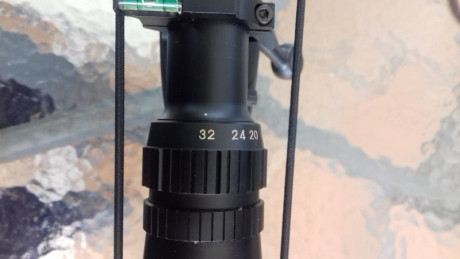 Vendo visor Bushnell elite 8-32x40.
Reticula multi- x en seguno plano focal, muy fina.tubo de pulgada, 32