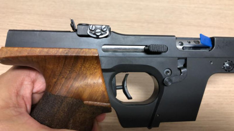 Buenos días,
Vendo WALTHER GSP 22 Lr en EXCELLENTE estado.
Incluye 2 cargadores, maletín de transporte, 150