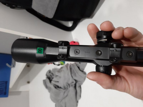 lo vendo por 1200 con montura blaser original incluida
lo compre nuevo
en perfecto estado,
reticula 00 01