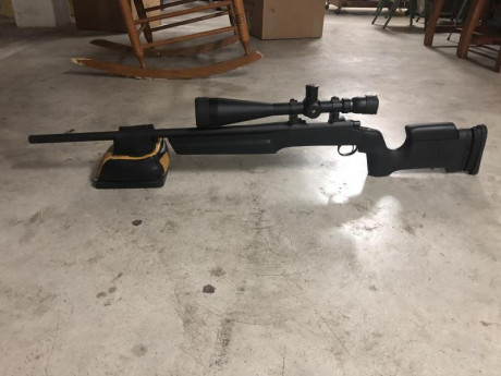 Remington 700 sps varmint cal 308. Precio 500€. ´Culata Bell &Carlson medalist 450€, sin retoques. 01