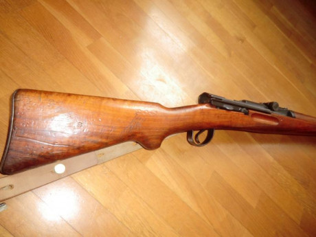 Hola:
Vendo este rifle que compré para tiradas de rifle histórico. Pronto dejaron de hacerse. Así que 00