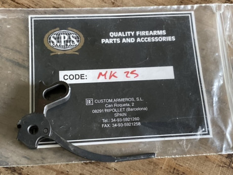 Martillo y su biela de 1911 SPS.
50 euros .
Saludos 00