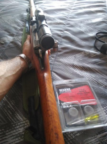 Hola:
Vendo este rifle que compré para tiradas de rifle histórico. Pronto dejaron de hacerse. Así que 111